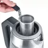 Vedenkeitin Severin 1,7 L 3000 W musta ruostumaton teräs