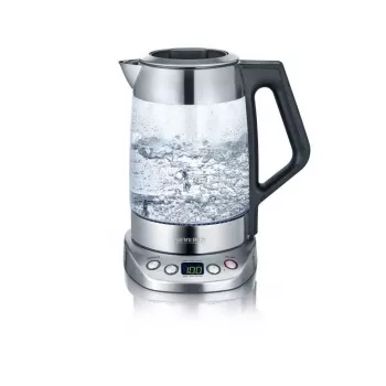 Vedenkeitin Severin 1,7 L 3000 W musta ruostumaton teräs