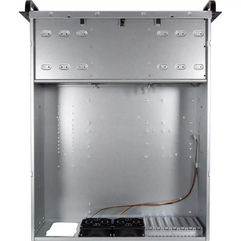 Palvelinkotelo Inter-Tech 4U 40255 räkki musta, harmaa