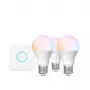Philips Hue White and Colour Ambience Essential -älyvalopaketti – 3× E27-älylamppu, 806 lm, 8 W, Bluetooth/Zigbee