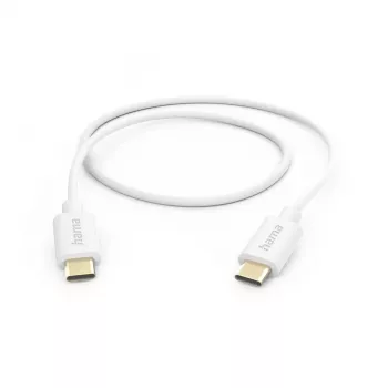 Hama 00201590 USB-kaapeli USB 2.0 1 m USB C valkoinen
