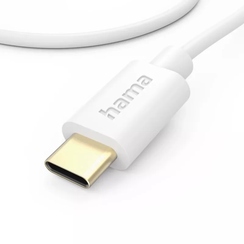 Hama 00201590 USB-kaapeli USB 2.0 1 m USB C valkoinen