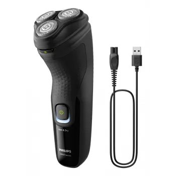 Philips X3021/00 miesten parranajokone rotaatioparranajokone trimmeri musta
