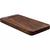 InLine woodplate, USB-virtapankki 5 000mAh, LED-valolla, saksanpähkinäpuu