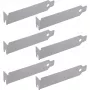InLine PCI / PCI-E / ISA low-profile-paneelit laajennuskorttipaikoille, 6 kpl
