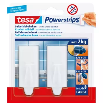 Yleiskoukku Tesa Powerstrips Hooks Large TREND