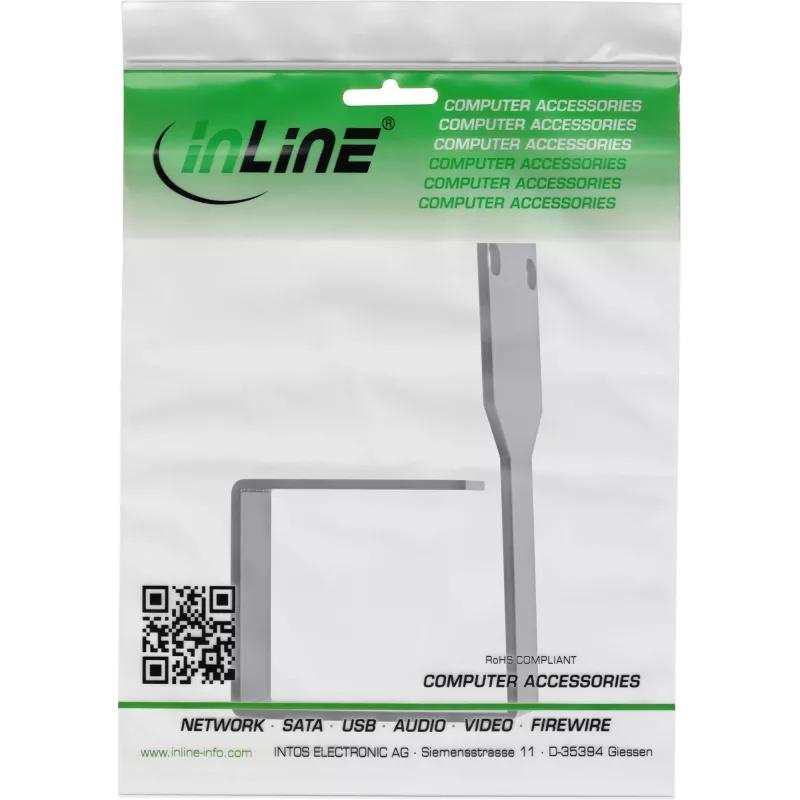 Kaapelipidike InLine 19110R metalli 50x60mm musta