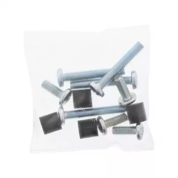 InLine 8-osainen ruuvisarja 4x M8x20mm/M8x50mm/4x 15mm välikappale seinätelineeseen