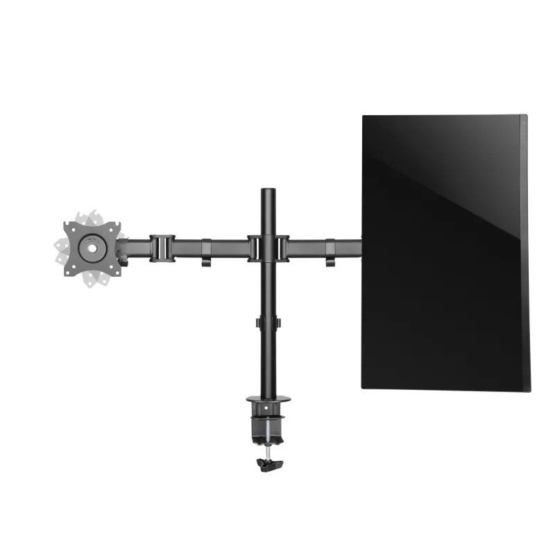 InLine pöytäteline, 2x TFT/LCD/LED enintään 68 cm (27 tuumaa), max. 2x8 kg