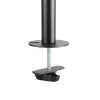 InLine pöytäteline, 2x TFT/LCD/LED enintään 68 cm (27 tuumaa), max. 2x8 kg