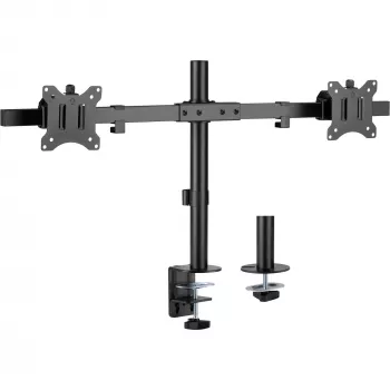 InLine pöytäteline 2x LCD/LED-näytölle enintään 81cm 32 tuumaa max. 9kg 23108E