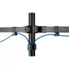 InLine pöytäteline 2x LCD/LED-näytölle enintään 81cm 32 tuumaa max. 9kg 23108E
