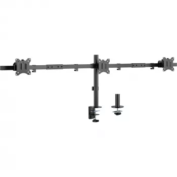 InLine pöytäteline 3x TV / LED / TFT-näytölle enintään 81cm 32 tuumaa max. 7kg