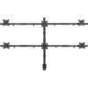 InLine pöytäteline 6x TV / LED / TFT-näytölle enintään 81cm 32 tuumaa max. 7kg musta