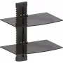 InLine seinäteline DVD-, Blu-ray- ja satelliittivastaanottimille, max. 8 kg, musta
