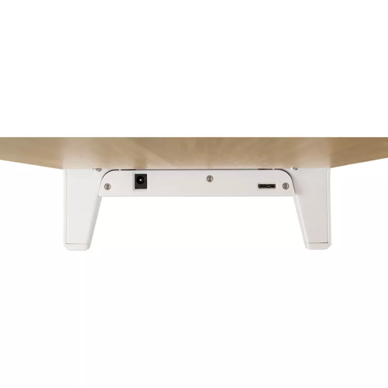 InLine Monitor Platform+, 2x USB 3.2 Gen1 ja QC3-lataus, 80mm, max. 15kg