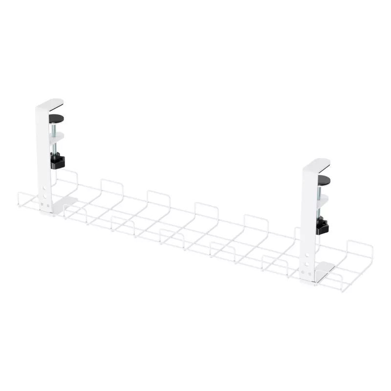 InLine 23190H kaapelinhallintaritilä 60 cm pöydänalaiseen asennukseen, valkoinen