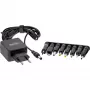 InLine yleisvirtalähde, 5 V / 15 W, 8 vaihtopistokkeella, Micro-USB, USB-C