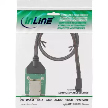 InLine SAS HD matalan profiilin sovitinteline ulk. SFF-8088 / sis. SFF-8643 0,75 m