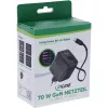 InLine USB-virtalähde, 70 W, GaN, USB-C PD + USB-A QC, kaapeli 60 cm, musta
