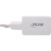 InLine USB-virtalähde, laturi USB-A + USB-C, 33W, PD + QC, valkoinen