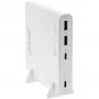 InLine USB-virtalähde, GaN-laturi, 4-fach, 2x USB-C + 2x USB-A, 120W, valkoinen