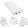 USB-virtalähde InLine 31519C Dual USB-C 65W – Dual-USB-C-liitännät, 65 W kokonaisteho