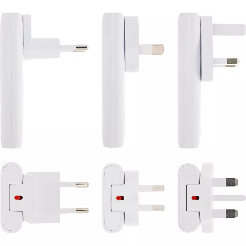 USB-virtalähde InLine 31519C Dual USB-C 65W – Dual-USB-C-liitännät, 65 W kokonaisteho