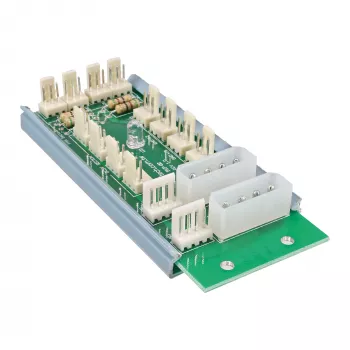 InLine Multi Port -paneeli 2x Molex 4 Pin 12 x 3 Pin tuuletinliittimeen 12 tuulettimelle