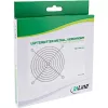 InLine tuuletinsuojaritilä metalli kromattu, 120x120mm