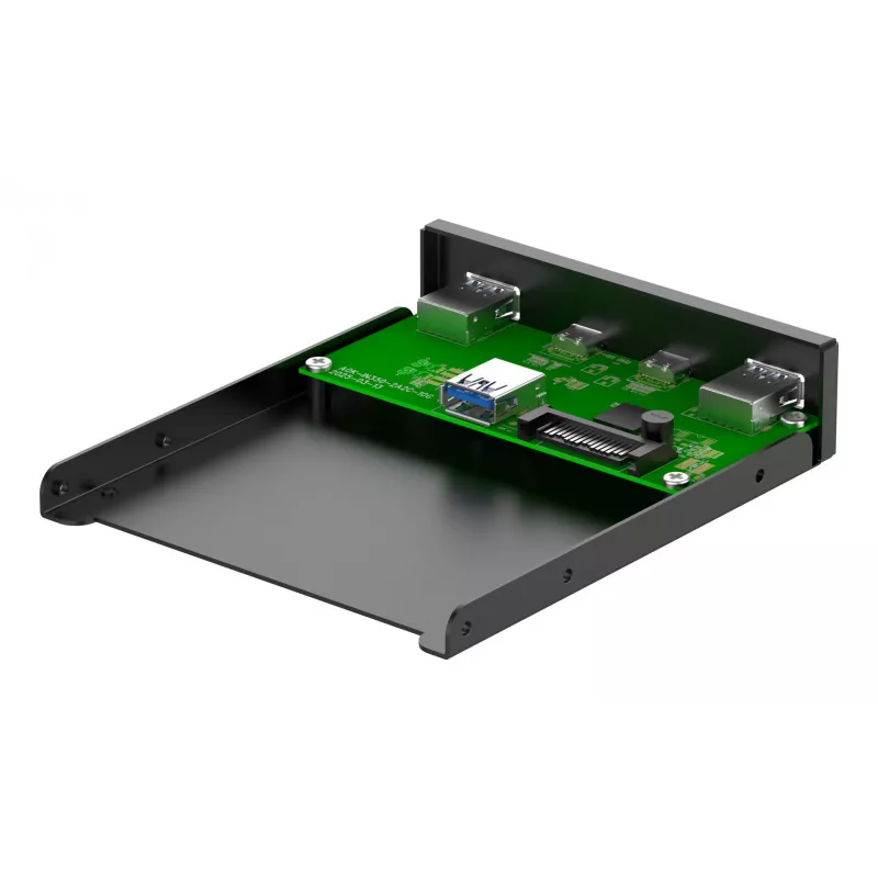 InLine 33456C asemapaikan peitelevy 8,89 cm (3,5 tuumaa) I/O-porttien peitelevy musta