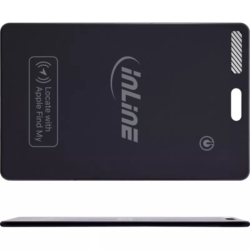 InLine 40080K GPS-paikannin/etsin yleisetsin älykortti musta