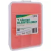 InLine pienmateriaalilaatikko, 7 lokeroa, 180 x 140 x 40 mm, oranssi