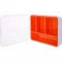 InLine pienmäärälaatikko, 4 lokeroa, 180x140x40mm, oranssi