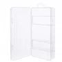InLine pienosalaatikko, 5 lokeroa, 206x107x33mm, läpinäkyvä