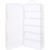 InLine pienastialaatiikko, 6 lokeroa, 206x107x33mm, läpinäkyvä