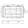 InLine pienosalaatikko 10 lokeroa 206x107x33mm, läpinäkyvä