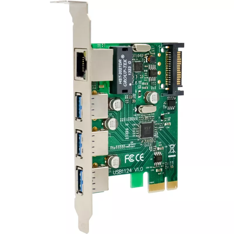 Verkkokortti InLine 51125R Ethernet 1000 Mbit/s PCI Express