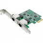 InLine 51126A kaksiporttinen 2,5 Gigabit -verkkokortti, 2x RJ45, PCIe x1, sis. LP-kiinnikkeen