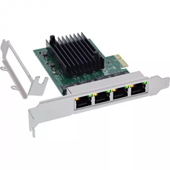 Sisäinen Ethernet-verkkokortti InLine 51127B 1000 Mbit/s PCI Express