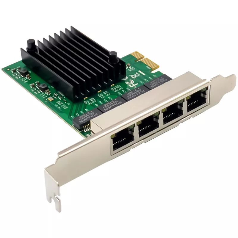 Sisäinen Ethernet-verkkokortti InLine 51127B 1000 Mbit/s PCI Express