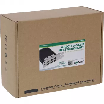 Sisäinen Ethernet-verkkokortti InLine 51127C 1000 Mbit/s PCI Express