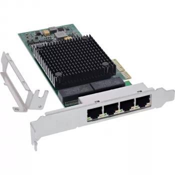 Sisäinen Ethernet-verkkokortti InLine 51127E 1000 Mbit/s PCI Express
