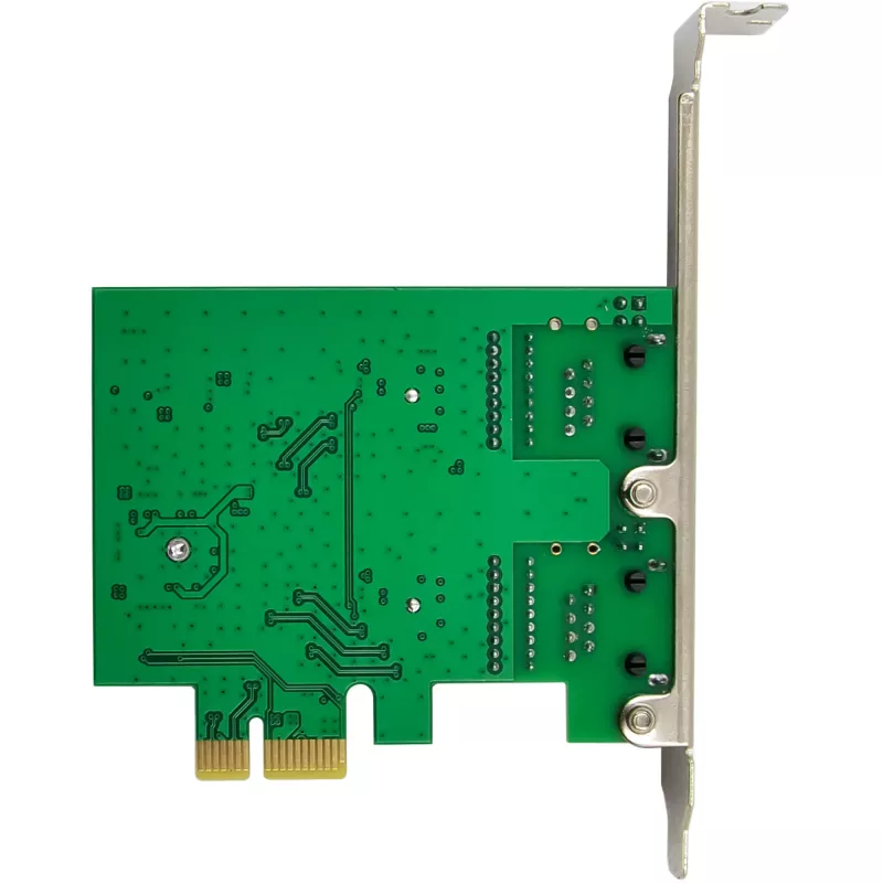 Verkkokortti InLine 51128K Dual Gigabit 2x RJ45 PCIe x1