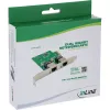 Verkkokortti InLine 51128K Dual Gigabit 2x RJ45 PCIe x1