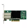 InLine Dual 10 Gigabit -verkkokortti, 2x SFP+, PCIe x8, sis. LP-paneelin