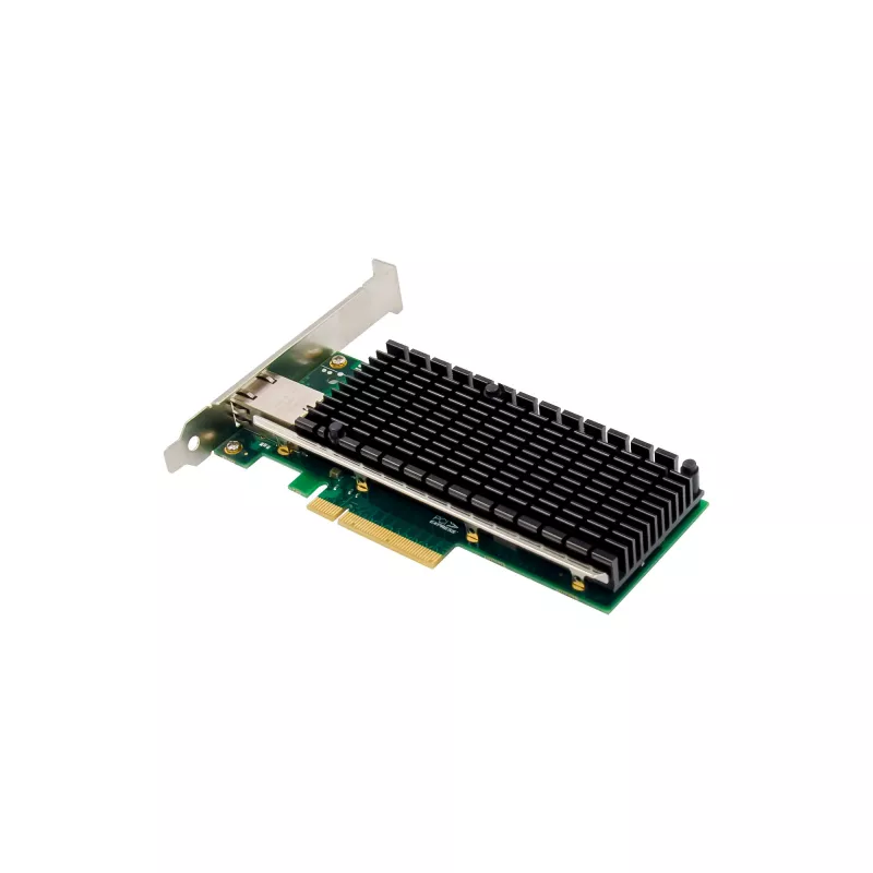 InLine 10-Gigabit-verkkokortti, 1x RJ45 10Gb/s, PCIe x8, sis. LP-paneelin