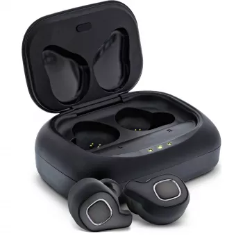InLine PURE Air TWS, Bluetooth in-ear-kuulokkeet Qi-kotelolla ja varavirtalähteellä