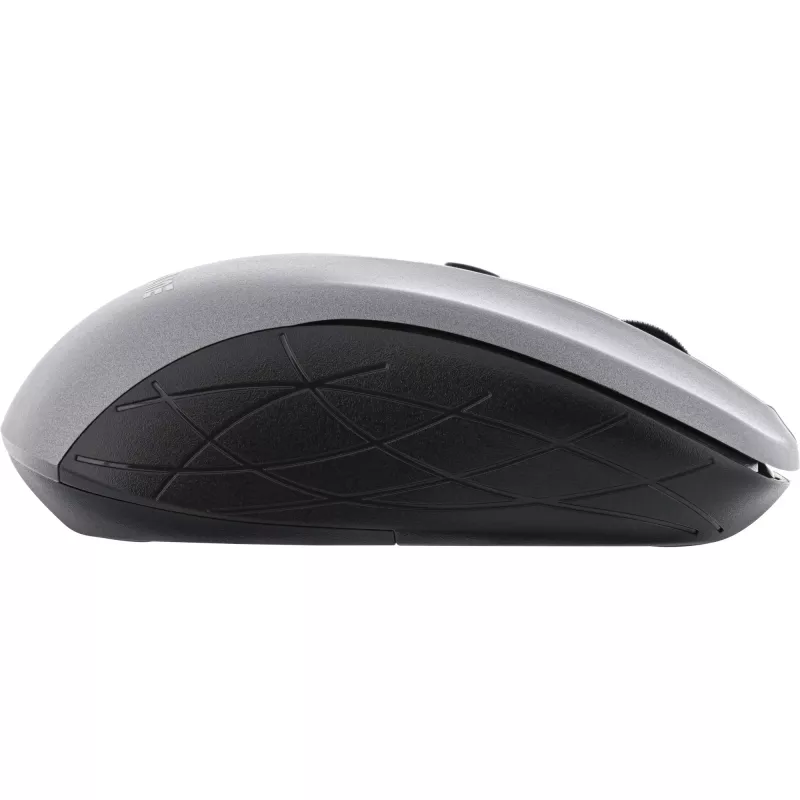InLine hiiri 3-in-1, Bluetooth + 2x 2,4 GHz, 5 painiketta, optinen, harmaa/musta