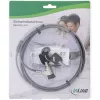 InLine kannettavan tietokoneen turvalukko avaimella 4,4mm x 2m